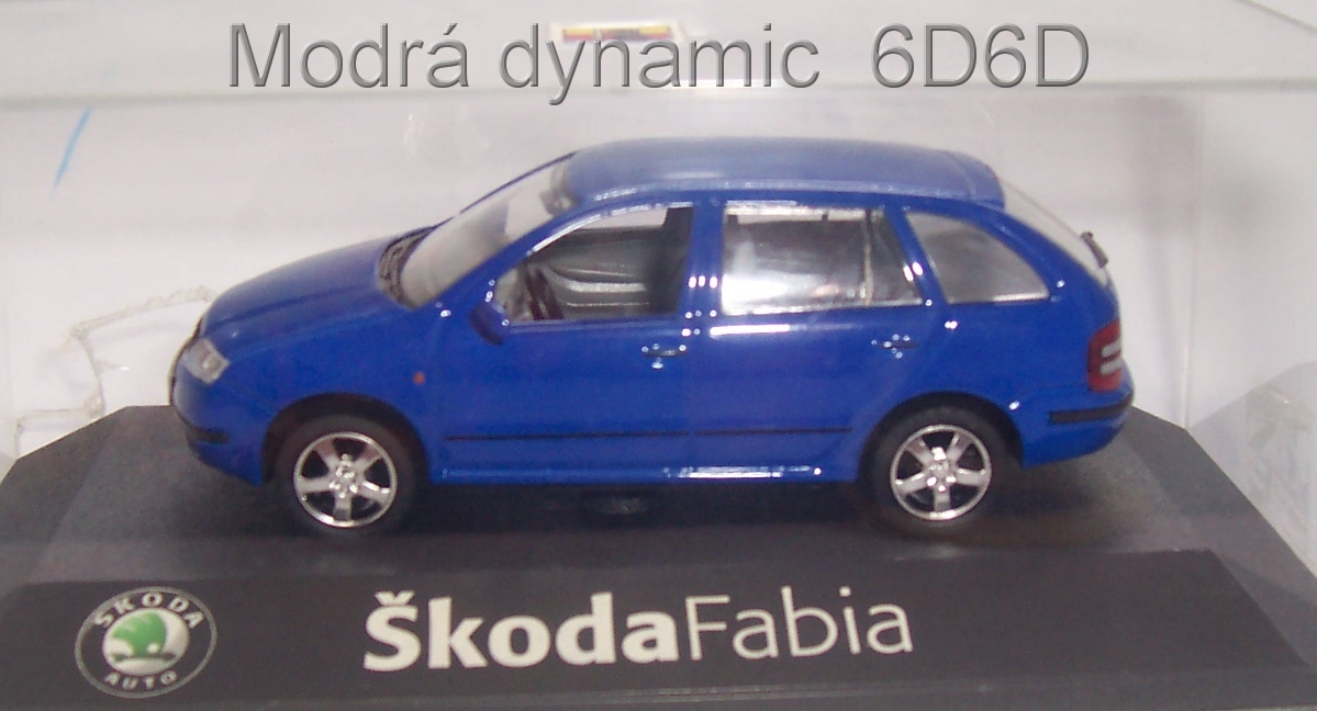 modrá dynamic  6D 6D